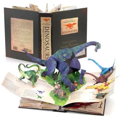 DinoPop™ 3D encyklopedie dinosaurů s pop-up prvky