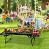 CampMax™ Skládací venkovní síťovaný stůl