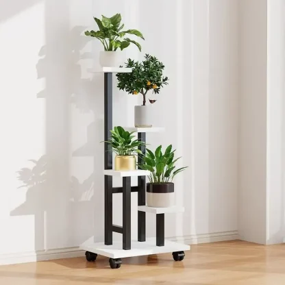 BloomNest™ 4patrový pojízdný stojan na rostliny