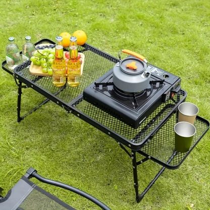 CampMax™ Skládací venkovní síťovaný stůl