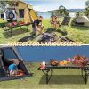 CampMax™ Skládací venkovní síťovaný stůl