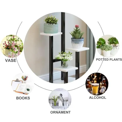 BloomNest™ 4patrový pojízdný stojan na rostliny-middle