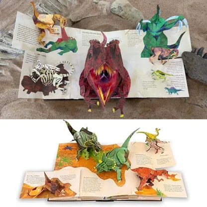 DinoPop™ 3D encyklopedie dinosaurů s pop-up prvky-middle