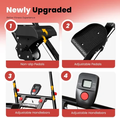 StepFIT™ schodový stepper s madlem-middle