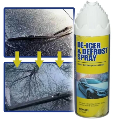 IceDeFro™ spray degivrant și dezghețant (450 ml)