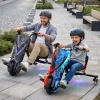 DriftMax™ kart electric cu 3 roți pentru drift