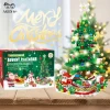 MerryGlow™ LED brad de Crăciun calendar de advent blocuri de construcție set