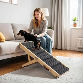 PawClimb™ rampă pliabilă și reglabilă pentru câini
