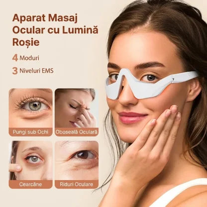 EyeGlow™ ochelari de îngrijire oculară cu terapie prin lumină