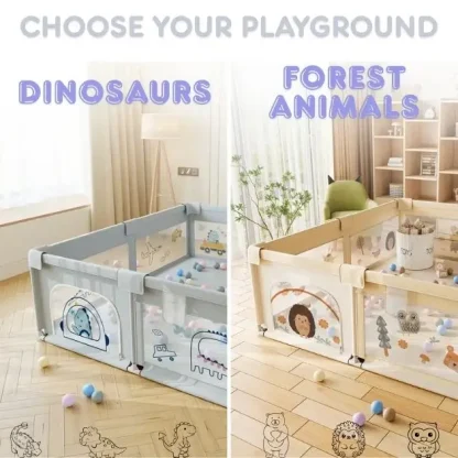 PlayFort™ țarc de joacă pentru copii - 180 x 150 cm