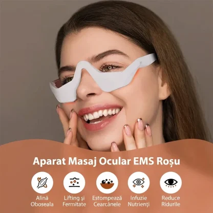 EyeGlow™ ochelari de îngrijire oculară cu terapie prin lumină