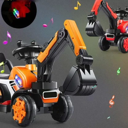 ExcavateMini™ mini excavator electric pentru copii
