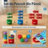 HookaPlay™ joc Montessori de pescuit și sortare pentru micuți
