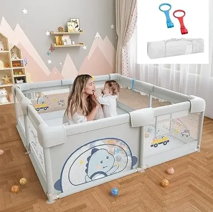 PlayFort™ țarc de joacă pentru copii - 180 x 150 cm