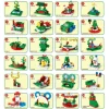MerryGlow™ LED brad de Crăciun calendar de advent blocuri de construcție set