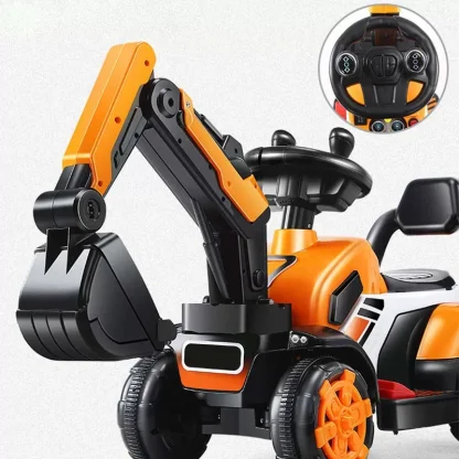 ExcavateMini™ mini excavator electric pentru copii