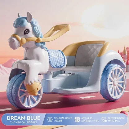 RoyalRide™ trăsură electrică cu cai pentru copii