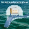 JawHunter™ jucărie cu telecomandă rechin alb