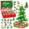 MerryGlow™ LED brad de Crăciun calendar de advent blocuri de construcție set