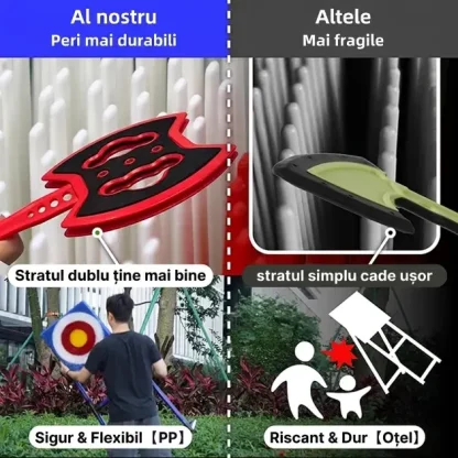 AimStrike™ joc de aruncat cu topor și șuriken pentru copii