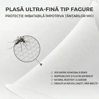 ItchyBarrier™ plasă de țânțari pliabilă pentru bebeluși