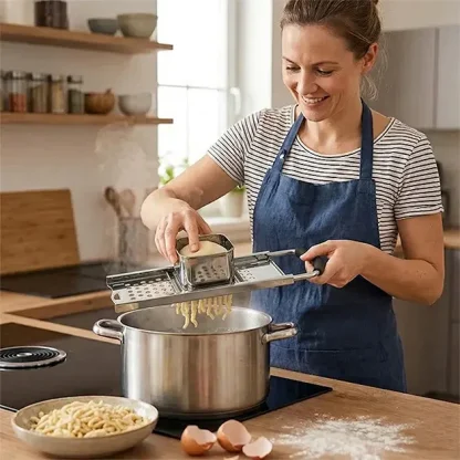 SpaetzlePro™ presă din oțel inoxidabil pentru spätzle/găluște