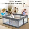 NestPlay™ țarc de joacă pliabil pentru bebeluși (127 x 127 cm)
