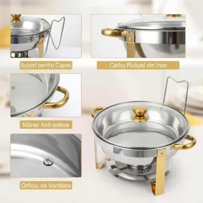 DineLux™ vas pentru încălzire 4,5L-middle