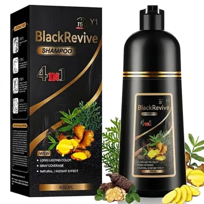 BlackRevive™ șampon de colorare a părului negru-middle