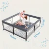 NestPlay™ țarc de joacă pliabil pentru bebeluși (127 x 127 cm)-middle