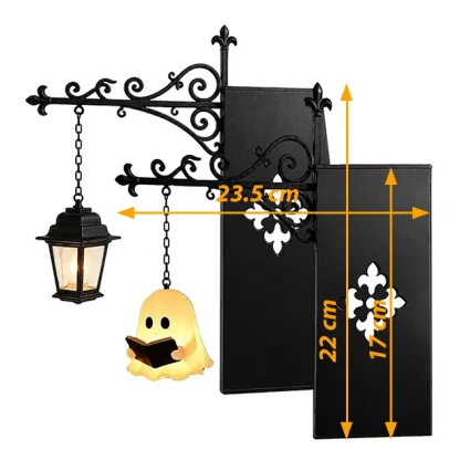 ShelfWisp™ lanternă fantomă pentru bibliotecă – 2 buc.-middle