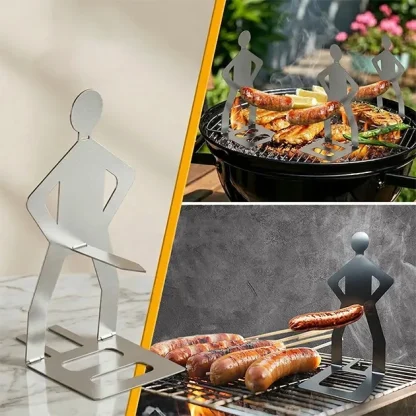 GrillBoyz™ zabavna držala za žar klobase – 3 kos