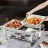 BuffetPro™ grelna posoda z dvema predeloma