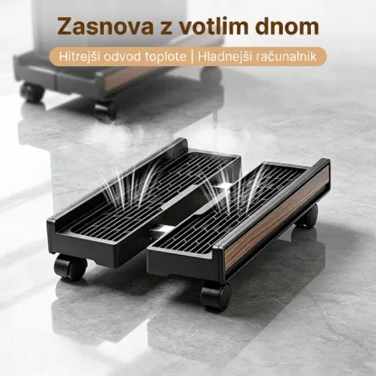 TowerCart™ razširljivo in premično stojalo za računalnik