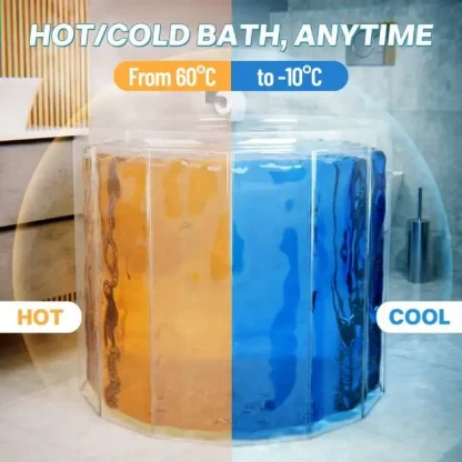 FoldTub™ zložljiva prenosna izolirana kad