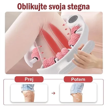 360° nastavljiv masažni valj za telo RolloSphere™