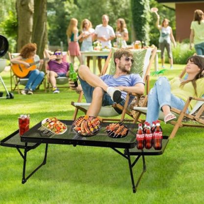 CampMax™ zunanja zložljiva mrežasta miza