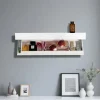 FloatShelf™ stenska polica s skritim predalom (53 x 17,5 x 5 cm)
