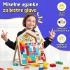 Otroška lesena igra ujemanja kock TetriWood™