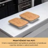 ChopStar™ bambusova deska za rezanje s predali