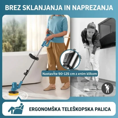 Električna krtača za čiščenje BrushLux™
