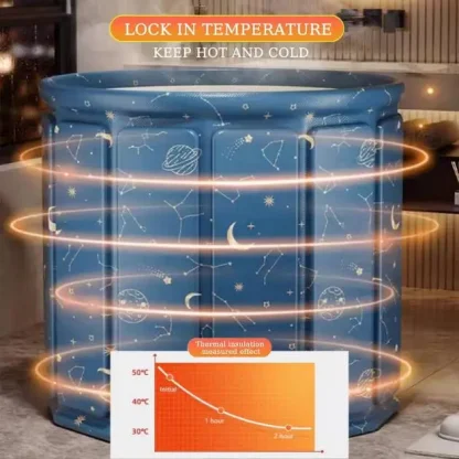 FoldTub™ zložljiva prenosna izolirana kad