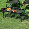 CampMax™ zunanja zložljiva mrežasta miza