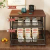 ShelfGlide™ dvoetažni regal z izvlečnimi košarami