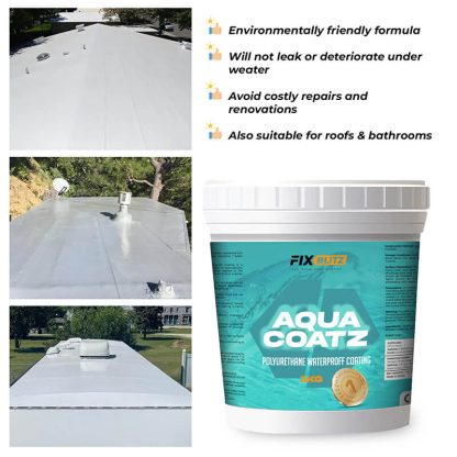 Akrilni poliuretanski vodoodporni premaz AquaCoatz™ (1 kg)