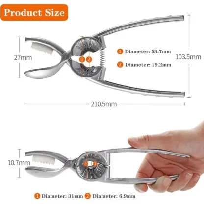 NutCracker™ 2 v 1 odpirač za kostanj in orehe