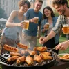 GrillBoyz™ zabavna držala za žar klobase – 3 kos