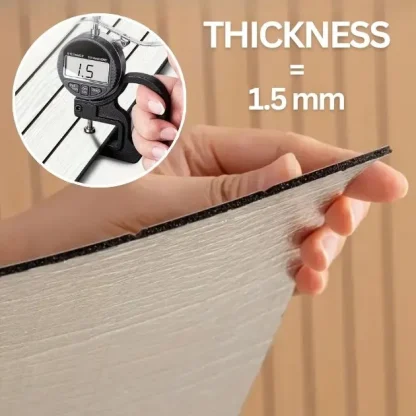 WoodyPanel™ ojačana samolepilna stenska obloga - 10m rola (6m²)