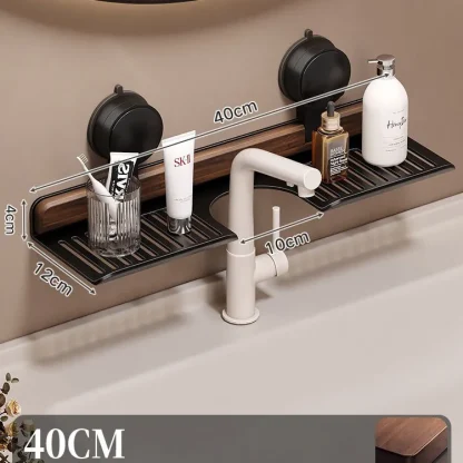 TapRack™ stensko stojalo nad pipo s priseskom