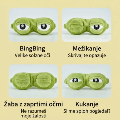 DreamToad™ maska za spanje v obliki žabjih oči-middle